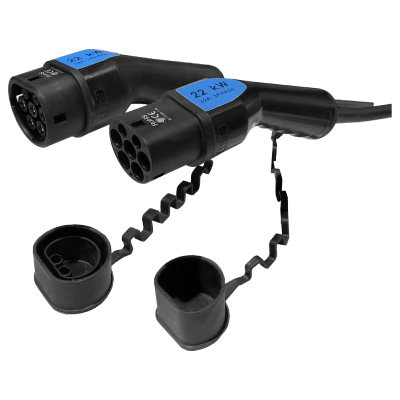 AC Type 2 Plug (EVSE) + Type2 Connector (EV) Combo
